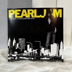 Pearl Jam Limited Edition Christmas 7” Vinyl Record I Just Want Something To Do